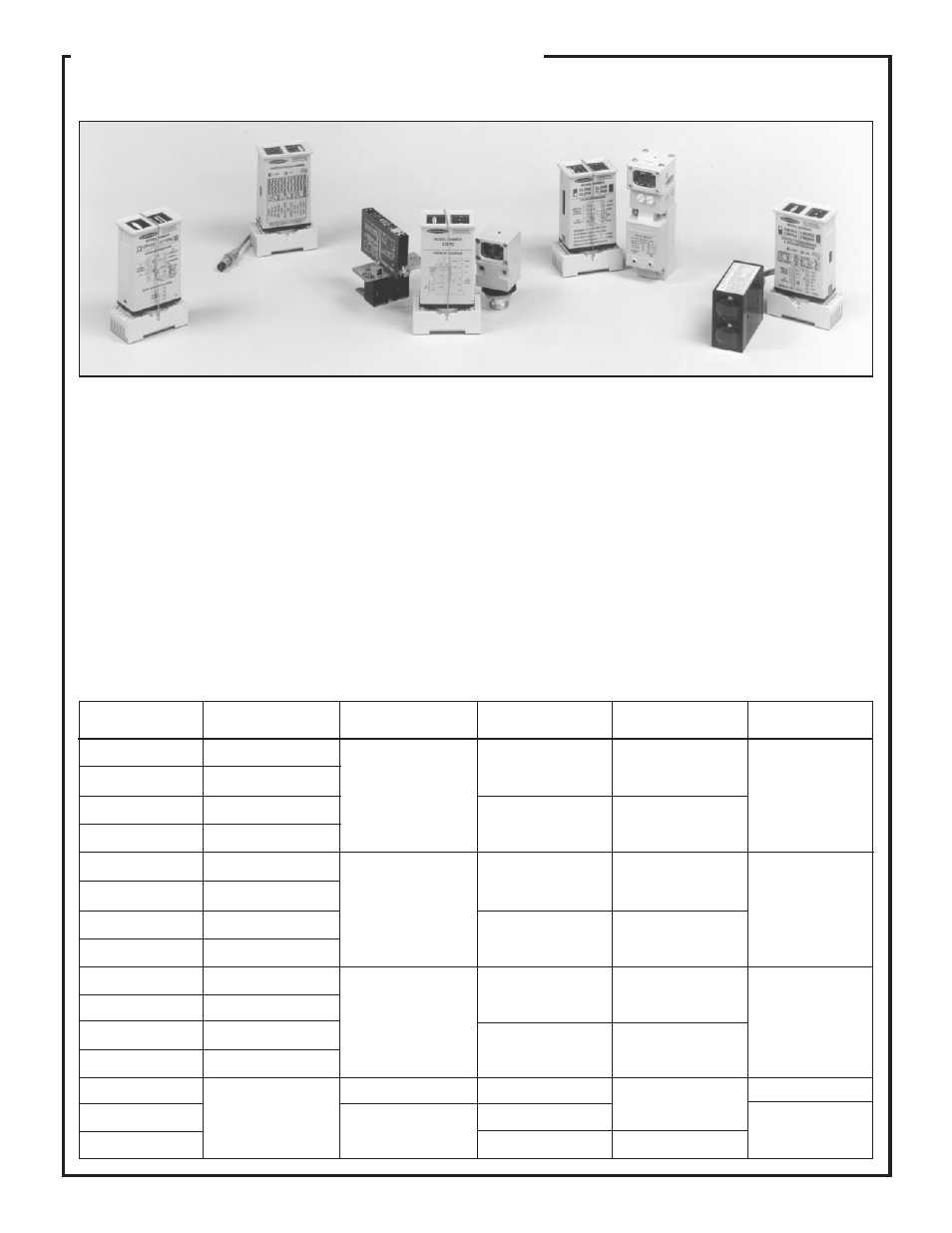 Maxi-amp system, Stand-alone sensor control modules | Banner MAXI-AMP Series User Manual | Page 2 / 24