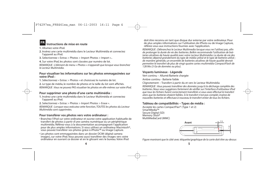 Belkin IPOD T7418ZM/A User Manual | Page 4 / 9