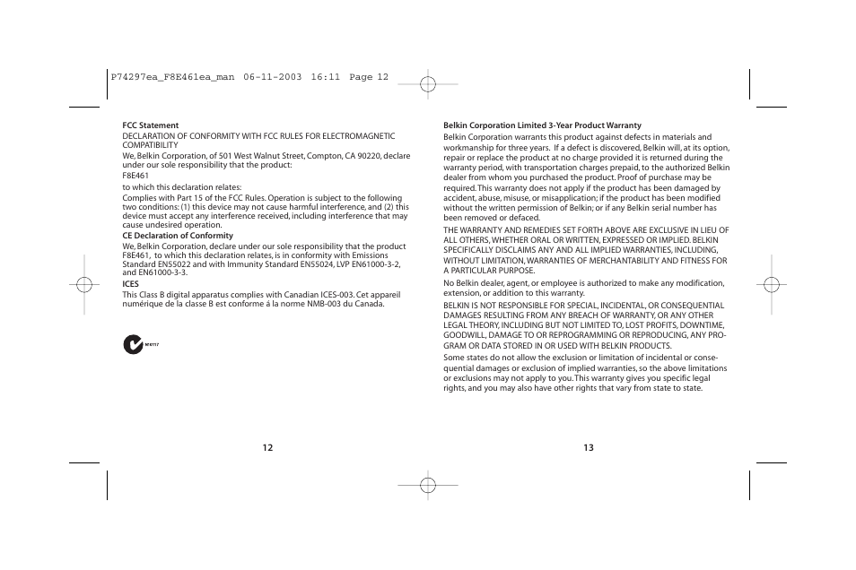 Belkin IPOD T7418ZM/A User Manual | Page 8 / 9