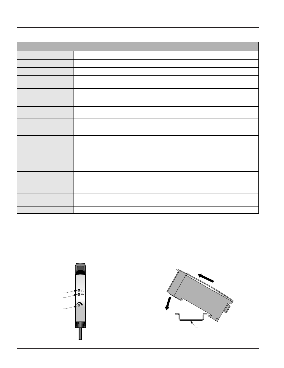 D11 series, Dc product specifications | Banner D11 Series User Manual | Page 2 / 4