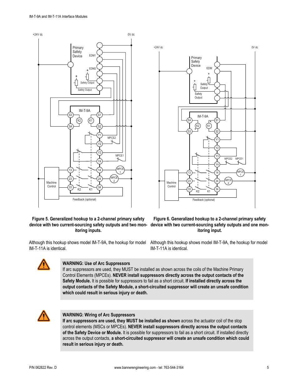 Banner Interface Modules User Manual | Page 5 / 11