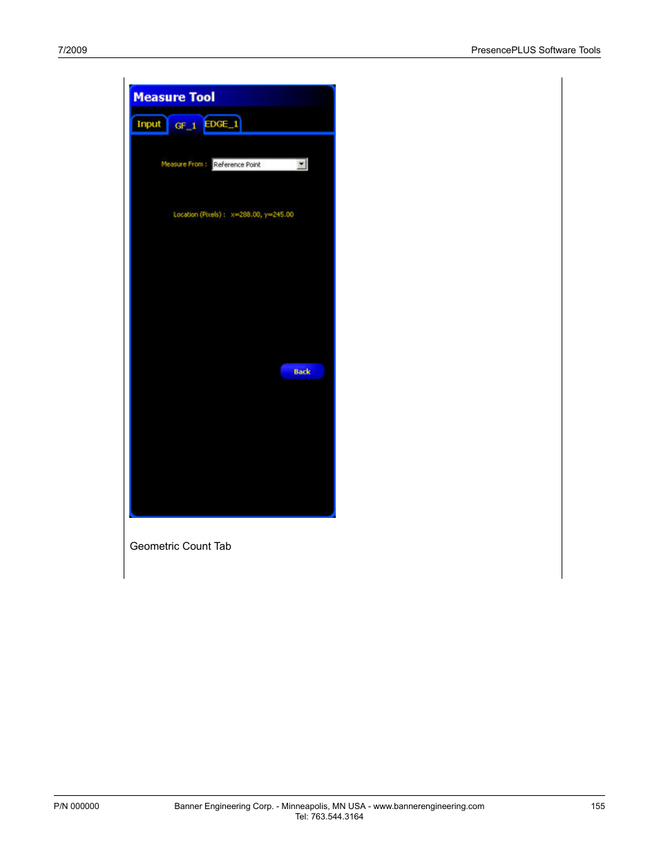 Banner PresencePLUS P4 Series User Manual | Page 155 / 254