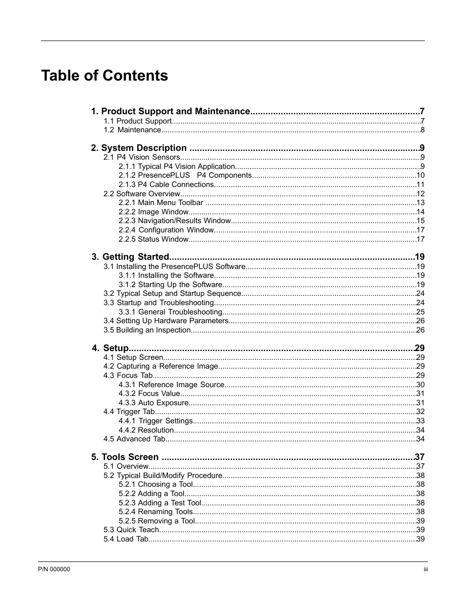 Banner PresencePLUS P4 Series User Manual | Page 3 / 254