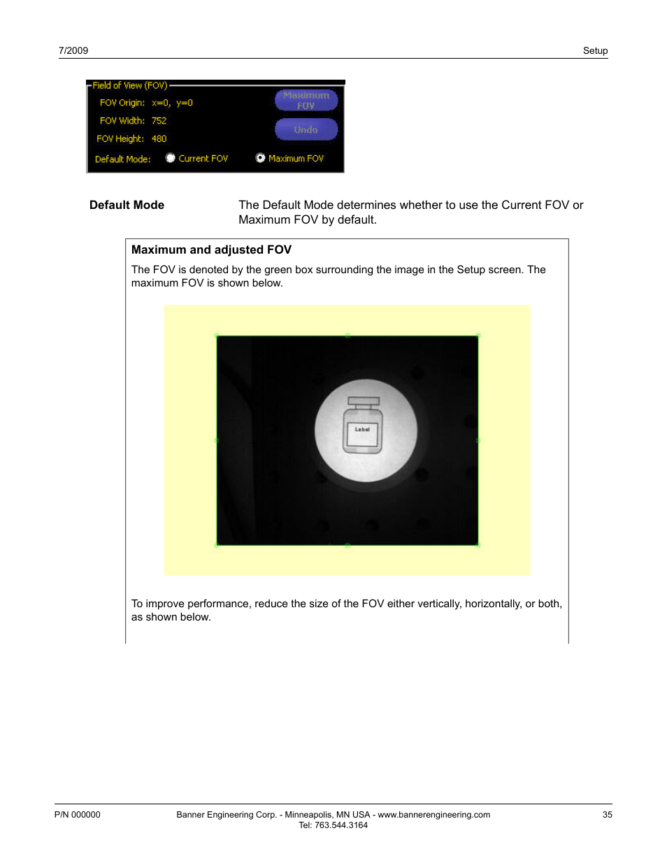 Banner PresencePLUS P4 Series User Manual | Page 35 / 254