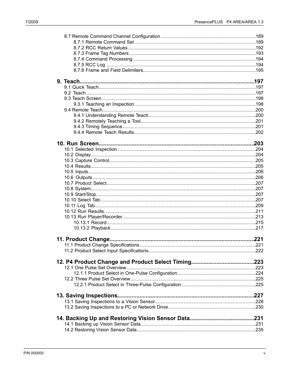 Banner PresencePLUS P4 Series User Manual | Page 5 / 254