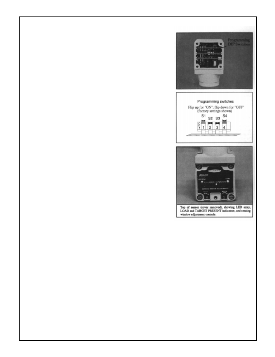 Adjustment information | Banner U-GAGE Sonic OMNI-BEAM Ultrasonic Sensors User Manual | Page 4 / 6