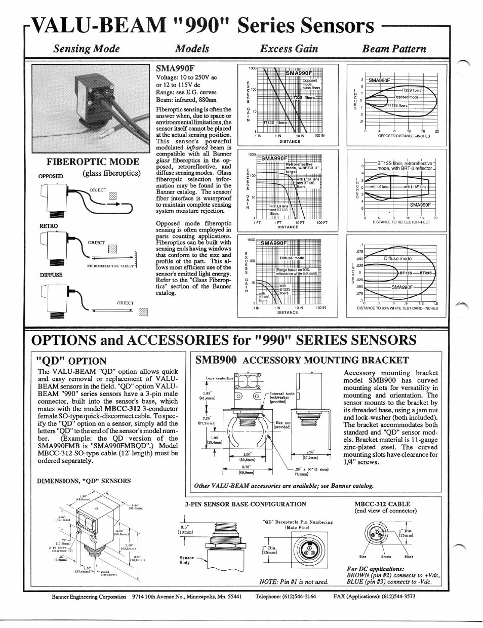 Banner VALU-BEAM Series User Manual | Page 4 / 5