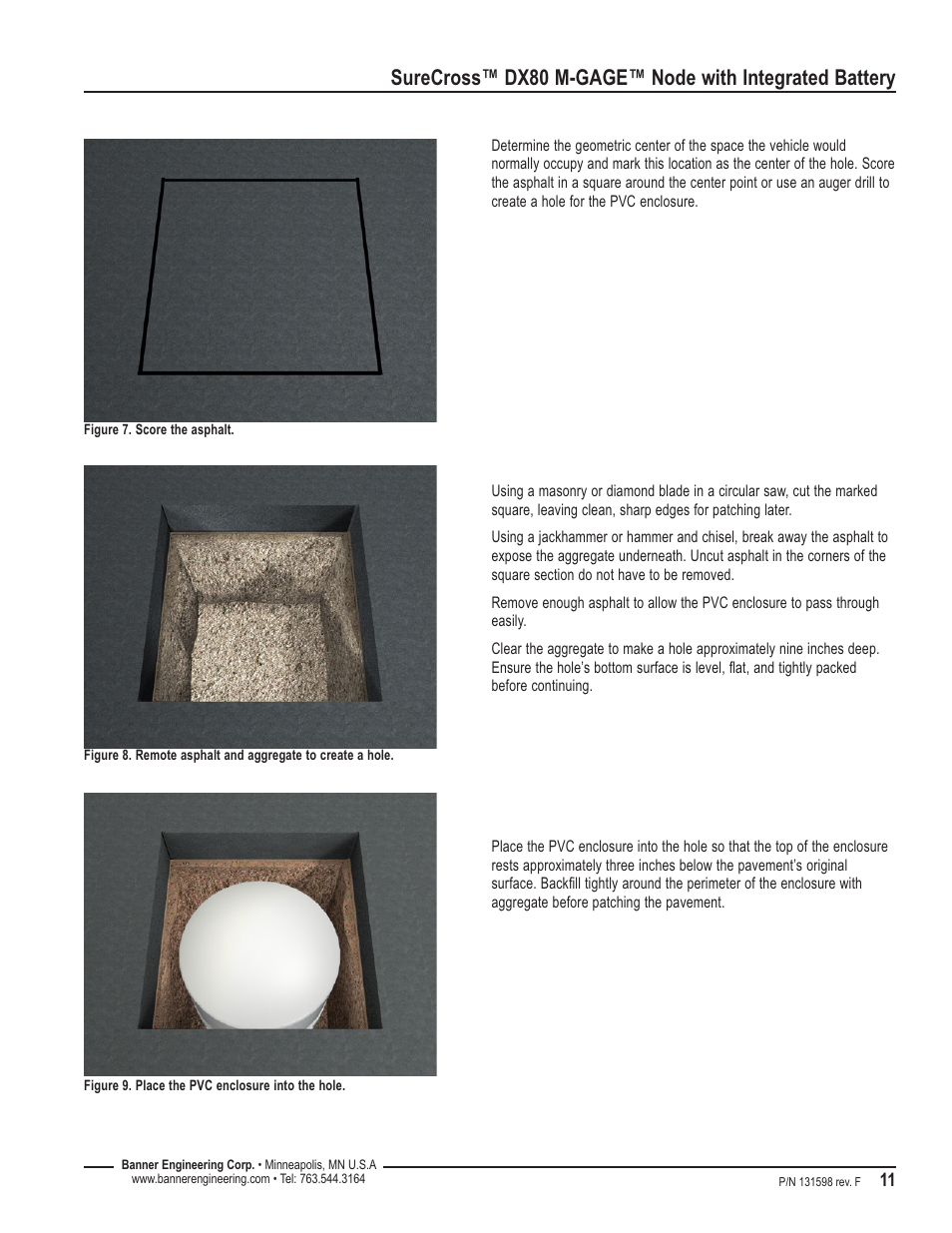 Banner SureCross DX80 Wireless M-GAGE Node User Manual | Page 11 / 16