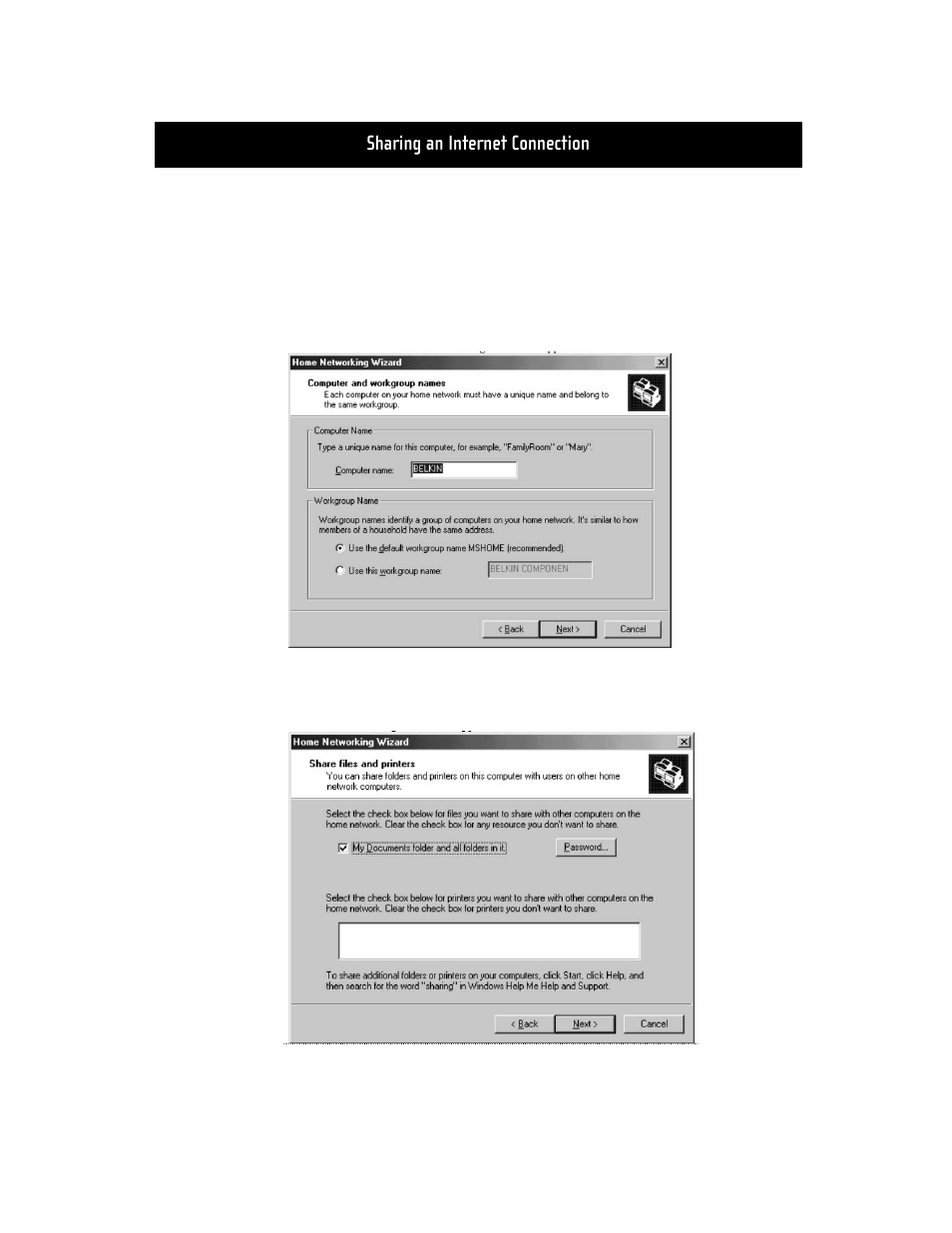 Belkin F5D5000t User Manual | Page 49 / 53