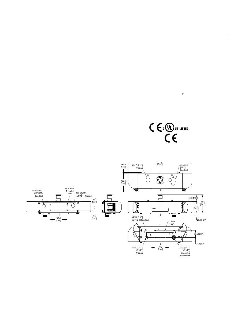 Specifications | Banner DUO-TOUCH Run Bar with STB Buttons User Manual | Page 10 / 17