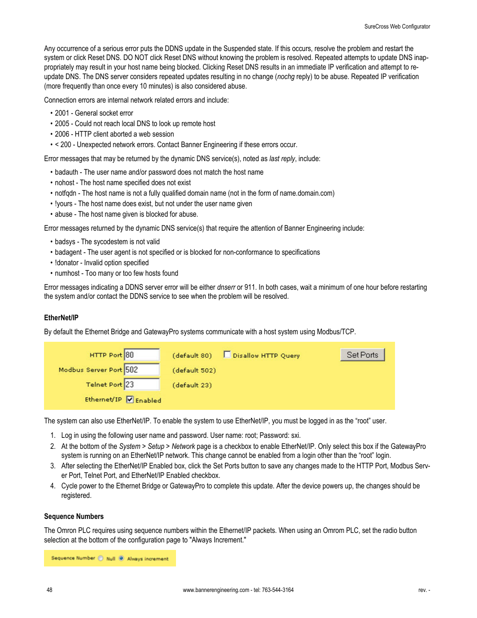 Banner SureCross DX80 Wireless Networks User Manual | Page 48 / 81