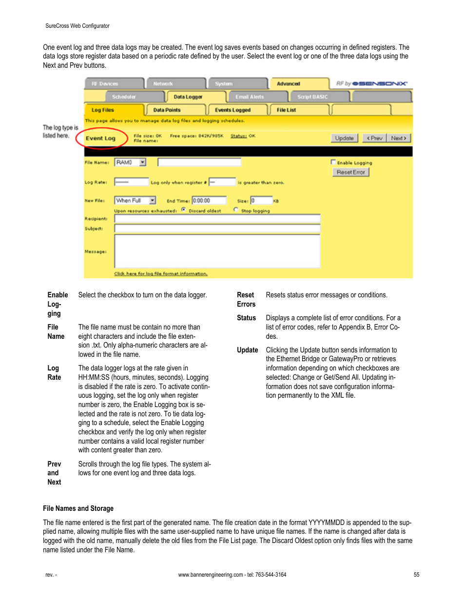 Banner SureCross DX80 Wireless Networks User Manual | Page 55 / 81