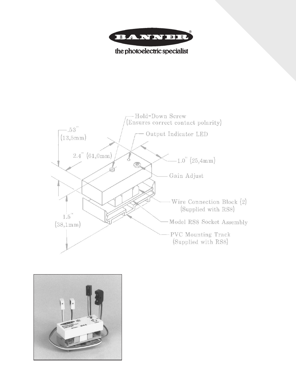 Banner MICRO-AMP Series User Manual | 20 pages