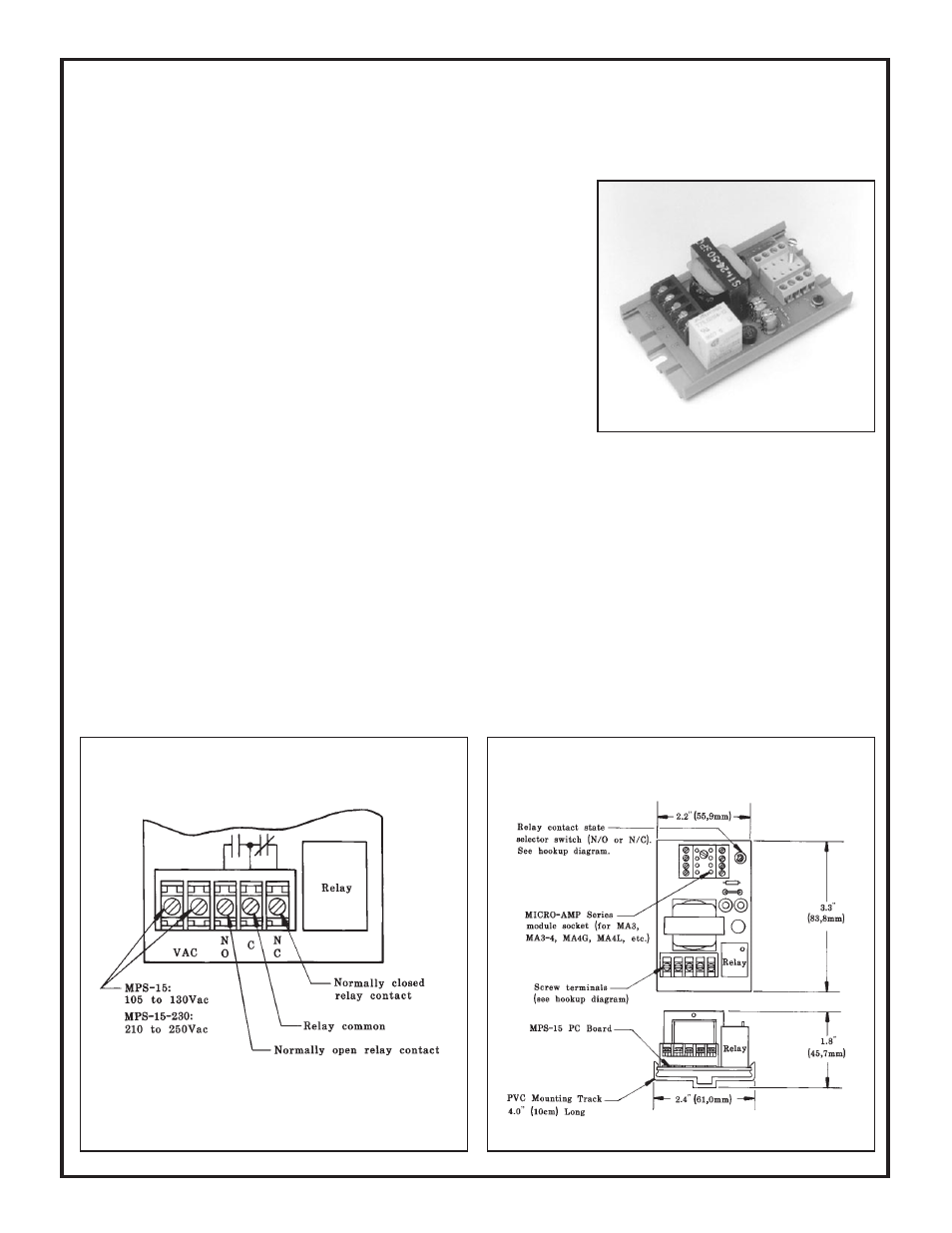 Micro-amp, System | Banner MICRO-AMP Series User Manual | Page 19 / 20