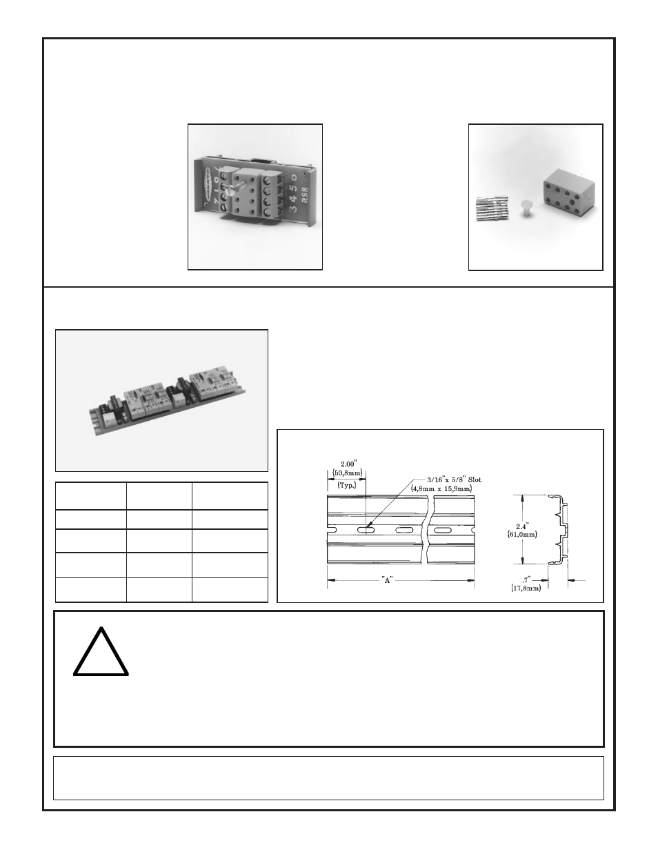 Micro-amp, Accessories, Mounting track | Sockets | Banner MICRO-AMP Series User Manual | Page 20 / 20