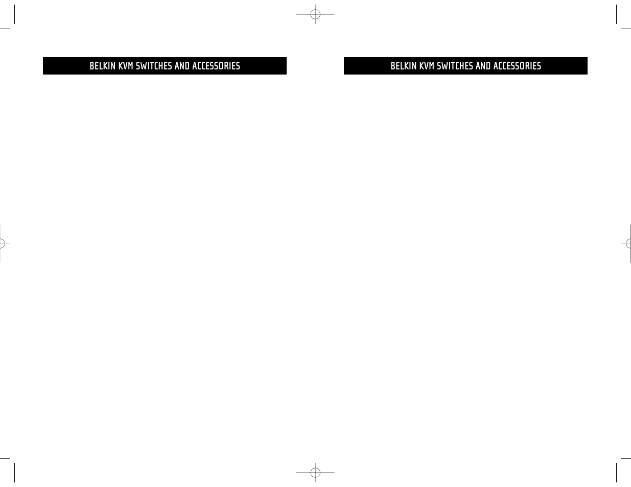 Belkin kvm switches and accessories | Belkin F1D5102T User Manual | Page 14 / 21