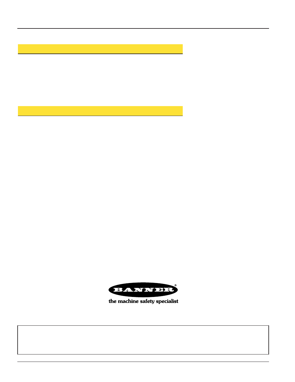 Micro-screen, Lens shields | Banner MICRO-SCREEN Lens Shields User Manual | Page 2 / 2