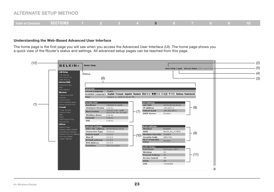 Belkin F5D8235-4 User Manual | Page 25 / 89