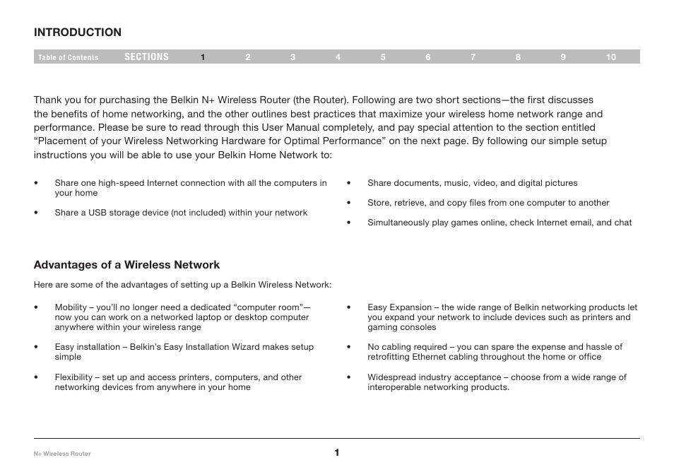 Belkin F5D8235-4 User Manual | Page 3 / 89