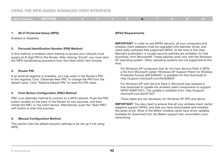 Belkin F5D8235-4 User Manual | Page 44 / 89