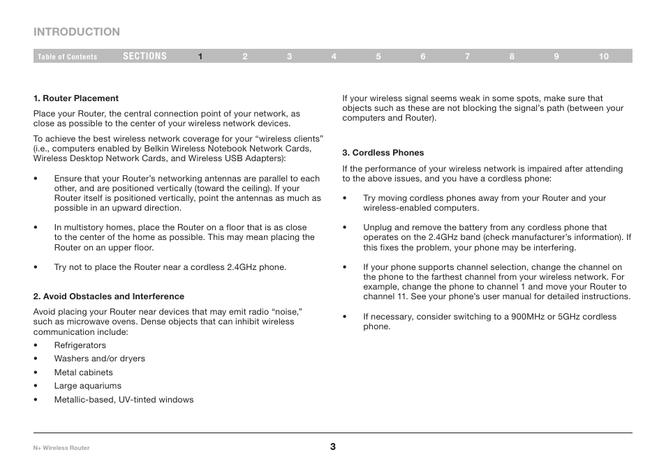 Belkin F5D8235-4 User Manual | Page 5 / 89