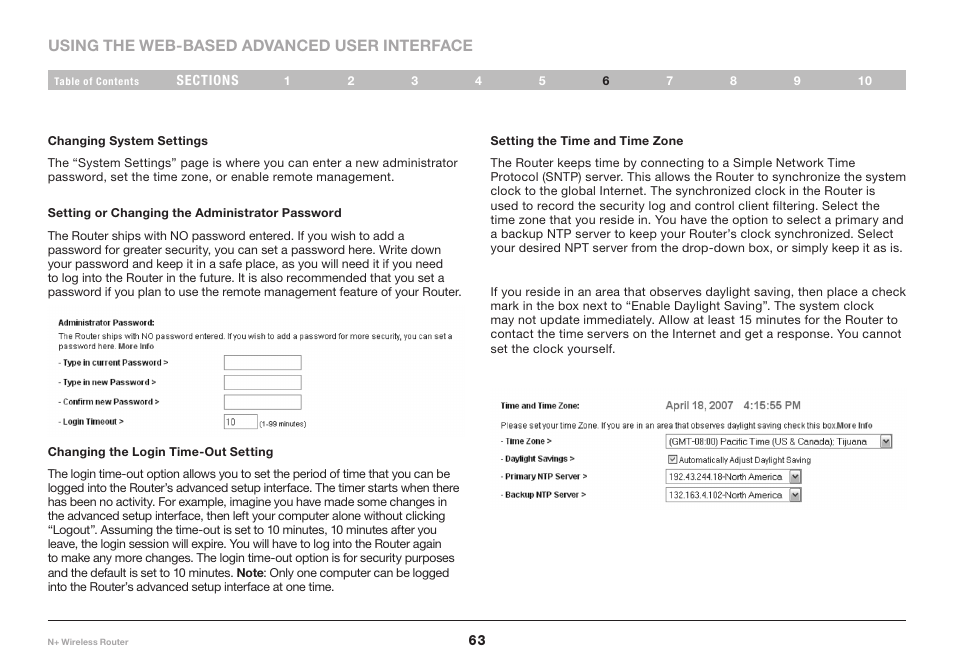 Belkin F5D8235-4 User Manual | Page 65 / 89