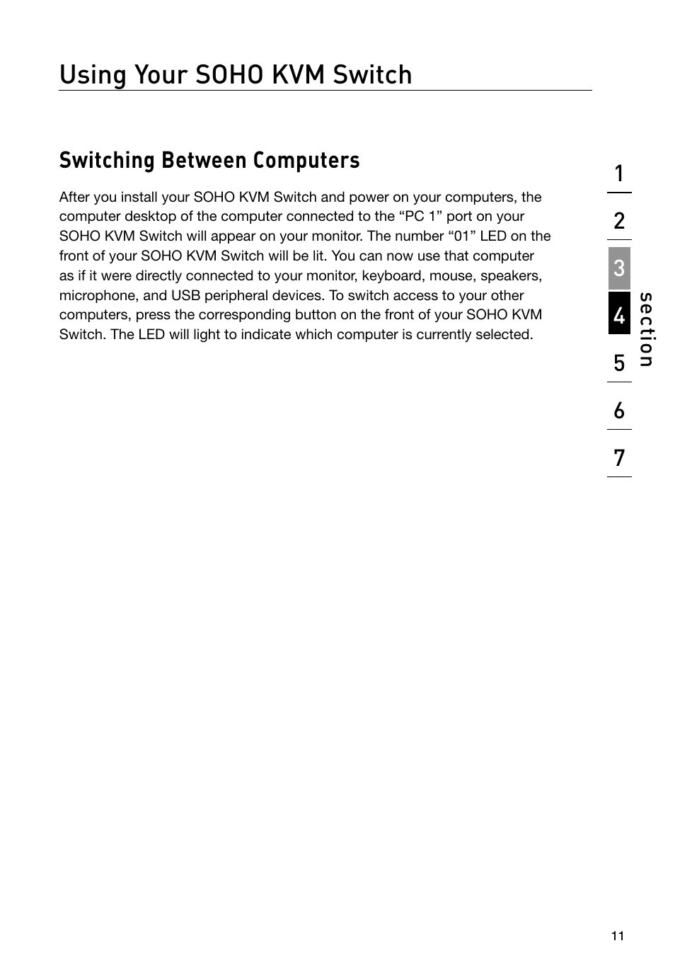 Using your soho kvm switch | Belkin F1DD102U User Manual | Page 14 / 20