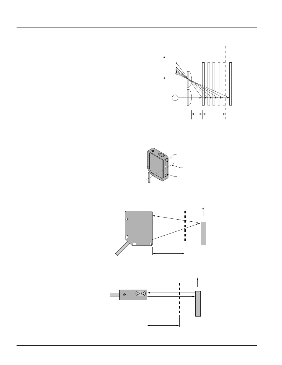 Banner QMT42 Series 400 mm Adjustable Field Sensors User Manual | Page 2 / 6
