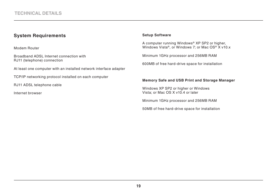 Belkin 8820AU00394 User Manual | Page 21 / 36