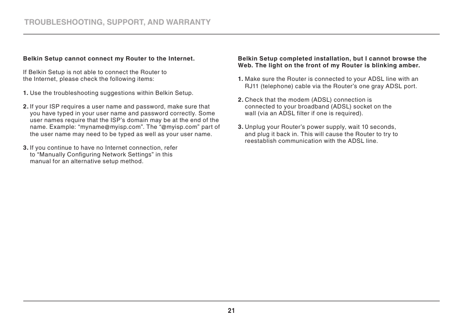 Belkin 8820AU00394 User Manual | Page 23 / 36
