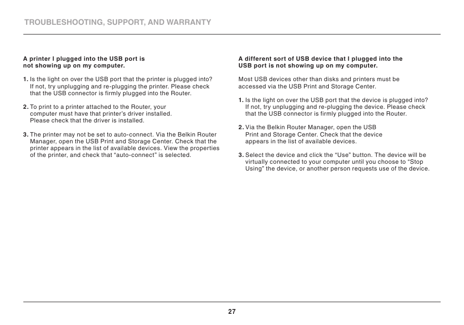 Belkin 8820AU00394 User Manual | Page 29 / 36