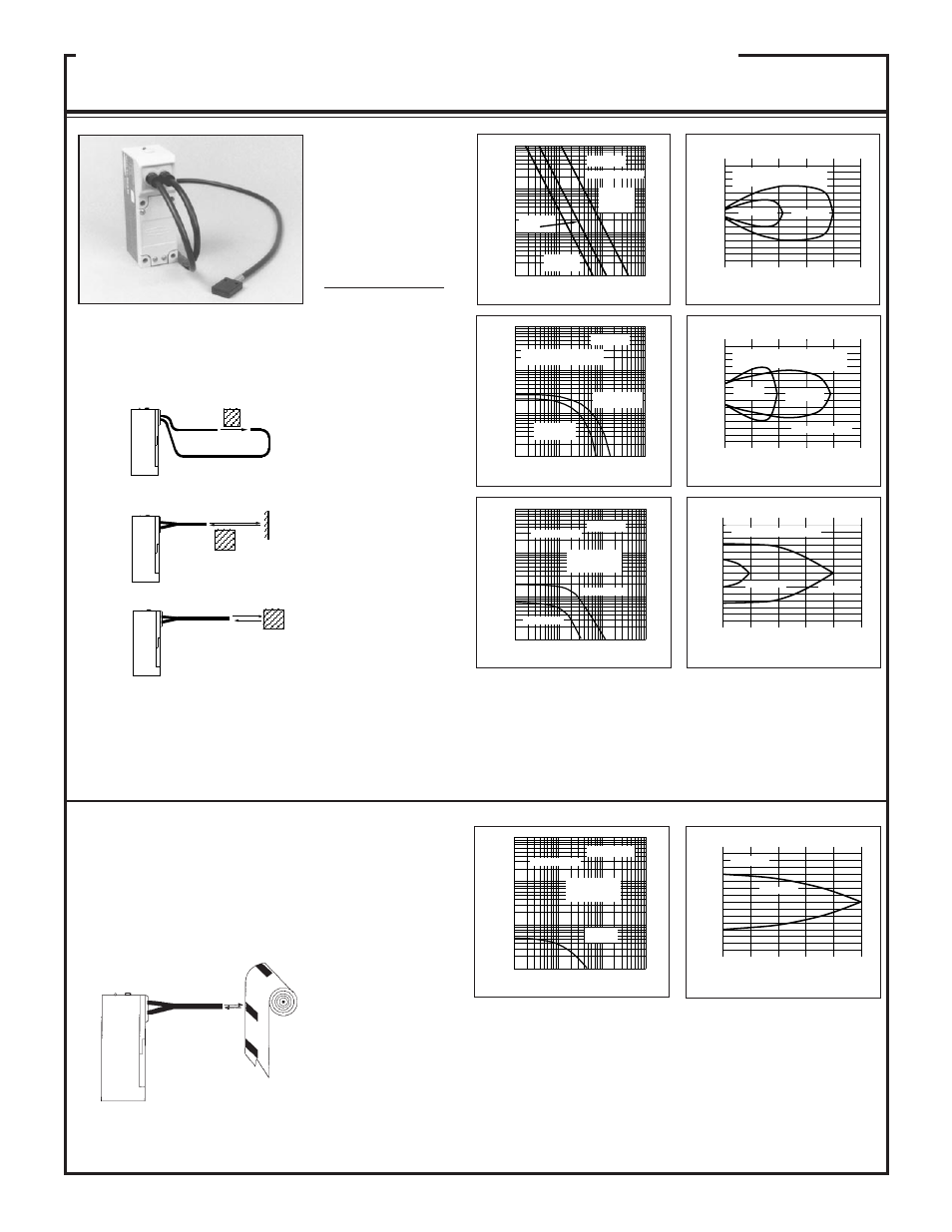 Multi-beam, & 4-wire scanner blocks, Models excess gain beam pattern sensing mode | Fiber optic mode (glass fiber optics), Sbfv1, Sbfvg1, Visible red light source, Opposed mode retroreflective mode, Diffuse mode, Range | Banner MULTI-BEAM Series User Manual | Page 13 / 32