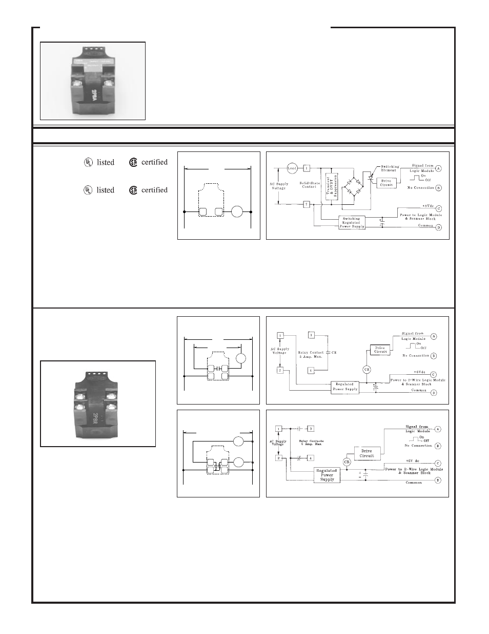 Multi-beam, Wire power blocks, 2pbb | 2pba, 2pbd, 2pbr, 2pbr2, Models, Connections, Functional schematics | Banner MULTI-BEAM Series User Manual | Page 27 / 32