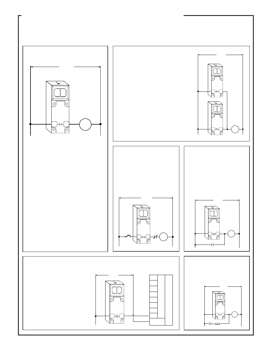 Multi-beam, Wire power blocks, Hookup diagrams for 2-wire power blocks | Basic hookup of 2-wire multi-beam | Banner MULTI-BEAM Series User Manual | Page 28 / 32