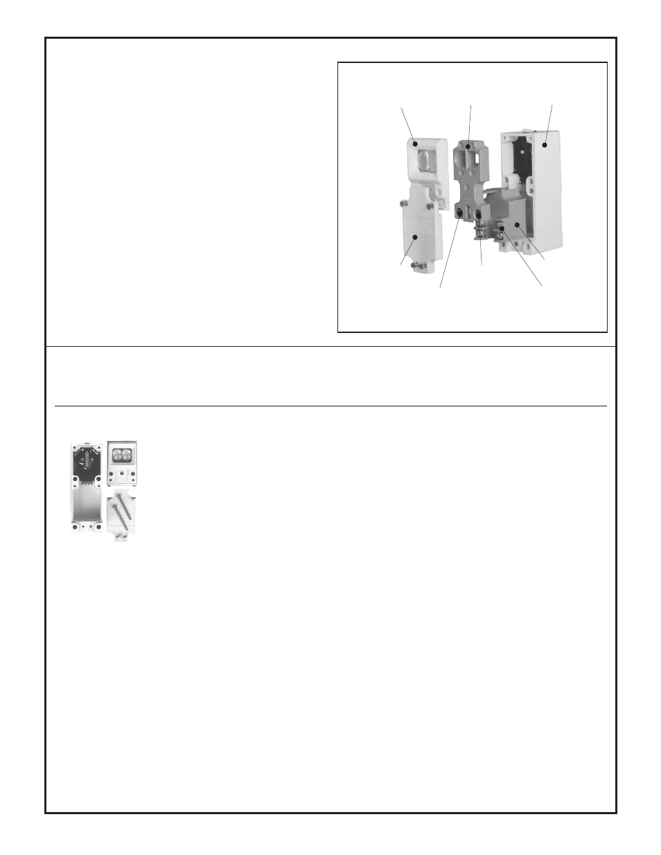 And 4-wire systems, Selection of multi-beam components, Scanner blocks | Model sensing mode range response page | Banner MULTI-BEAM Series User Manual | Page 4 / 32