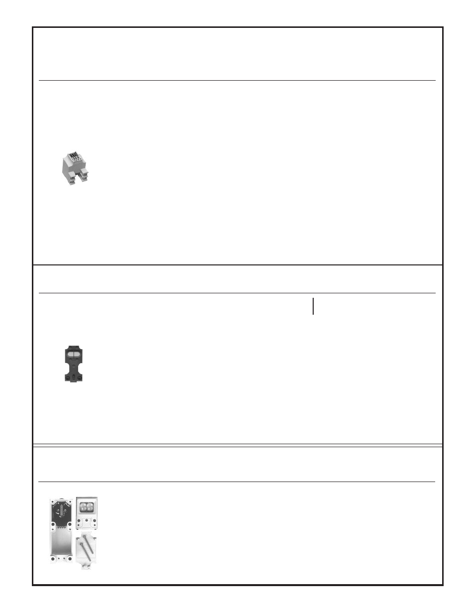 And 4-wire systems, Wire systems, Logic modules | Agency power blocks, Scanner blocks, Model timing logic function time range(s) page, Model sensing mode range response page | Banner MULTI-BEAM Series User Manual | Page 5 / 32