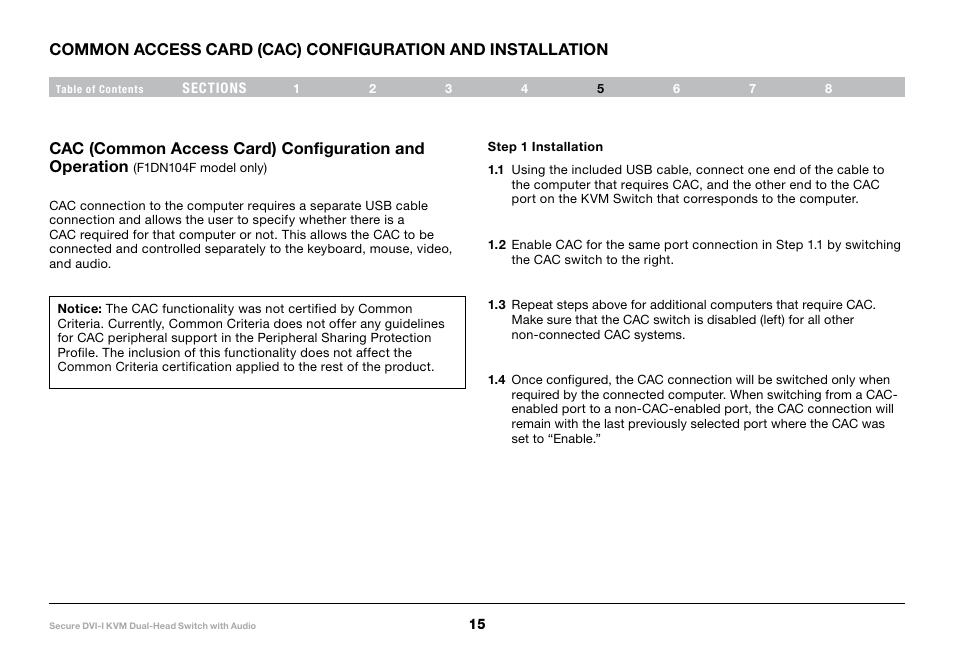 Belkin F1DN104F User Manual | Page 17 / 24