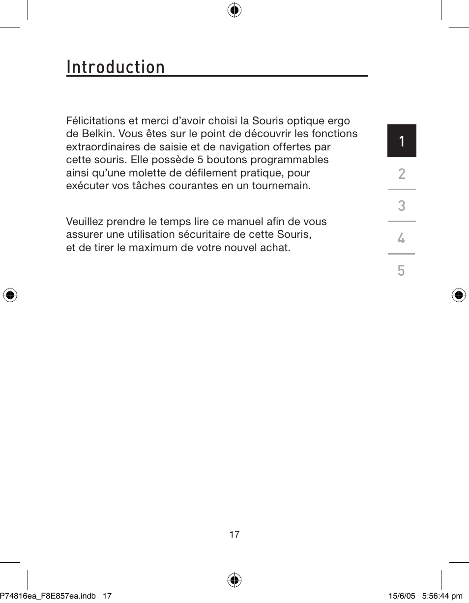 Introduction | Belkin P74816EA User Manual | Page 21 / 88