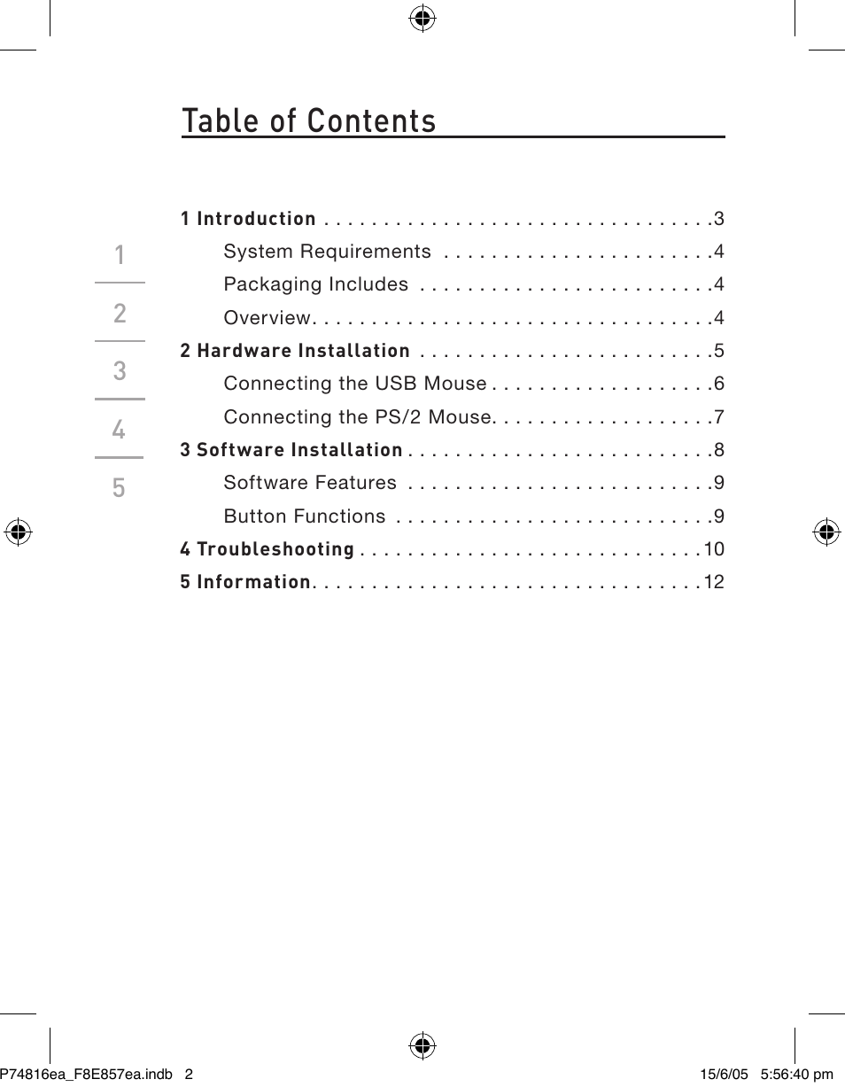 Belkin P74816EA User Manual | Page 6 / 88