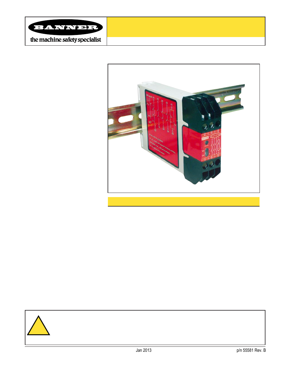 Banner ES-FA-6G Safety Module User Manual | 12 pages