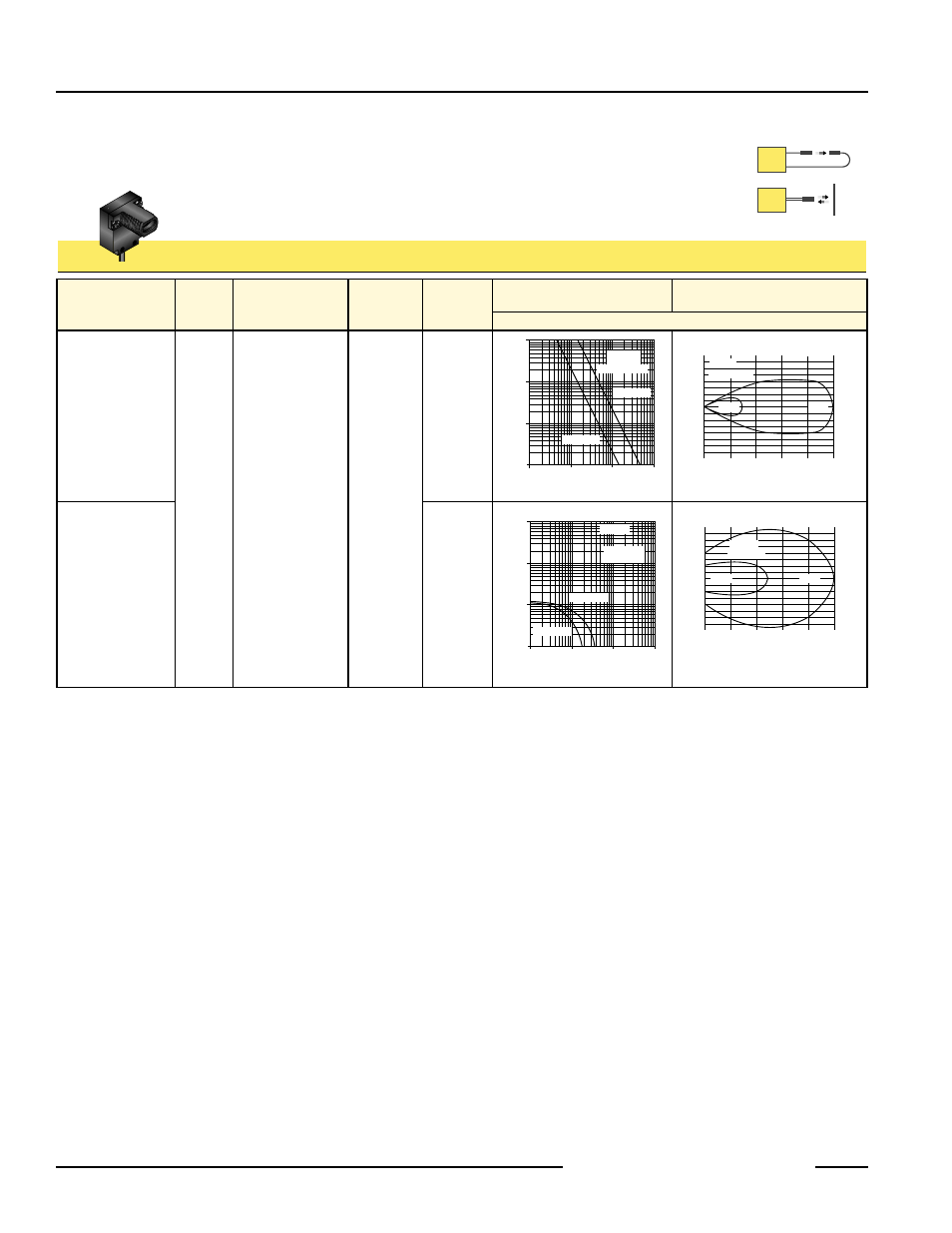 Econo-beam sensors, Miniature self-contained dc sensors, Econo-beam glass fiber optic | Se612fnc, Bipolar npn/pnp do | Banner ECONO-BEAM SE61 Series User Manual | Page 4 / 8
