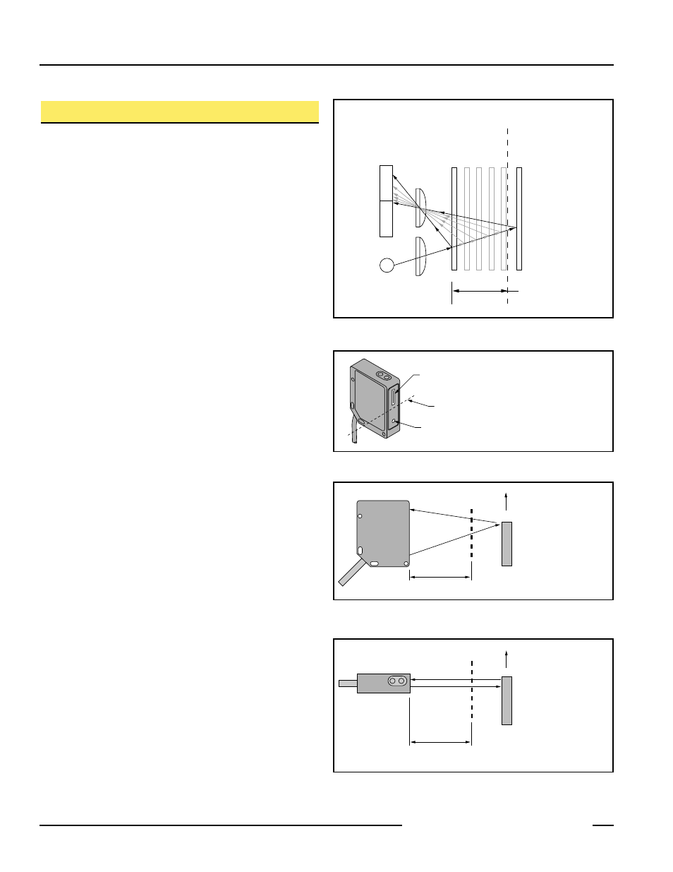 Qmt42 series fixed-field sensors, Fixed-field sensing, theory of operation | Banner QMT42 Series Fixed-Field Sensors User Manual | Page 2 / 6