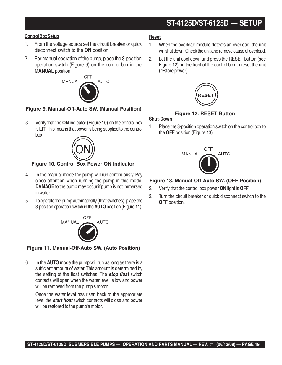 Multiquip ST4125D User Manual | Page 19 / 36