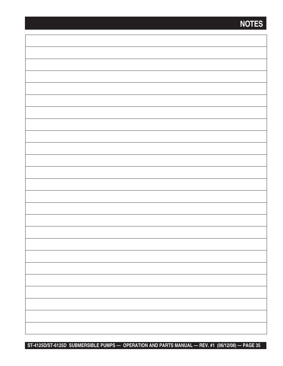 Multiquip ST4125D User Manual | Page 35 / 36