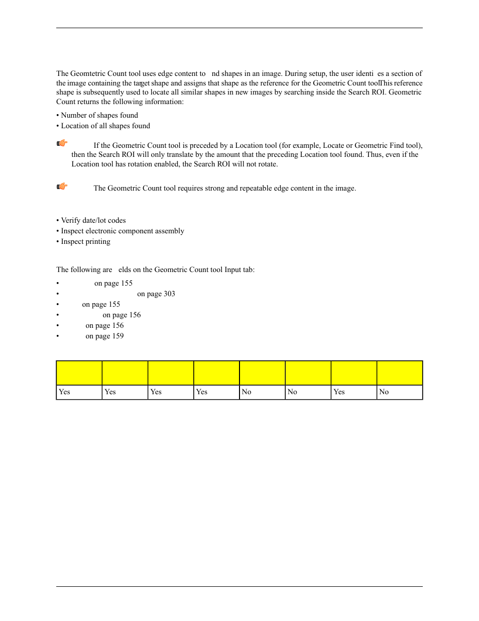 5 geometric count tool | Banner PresencePLUS Pro COLOR—PROII Camera User Manual | Page 153 / 392