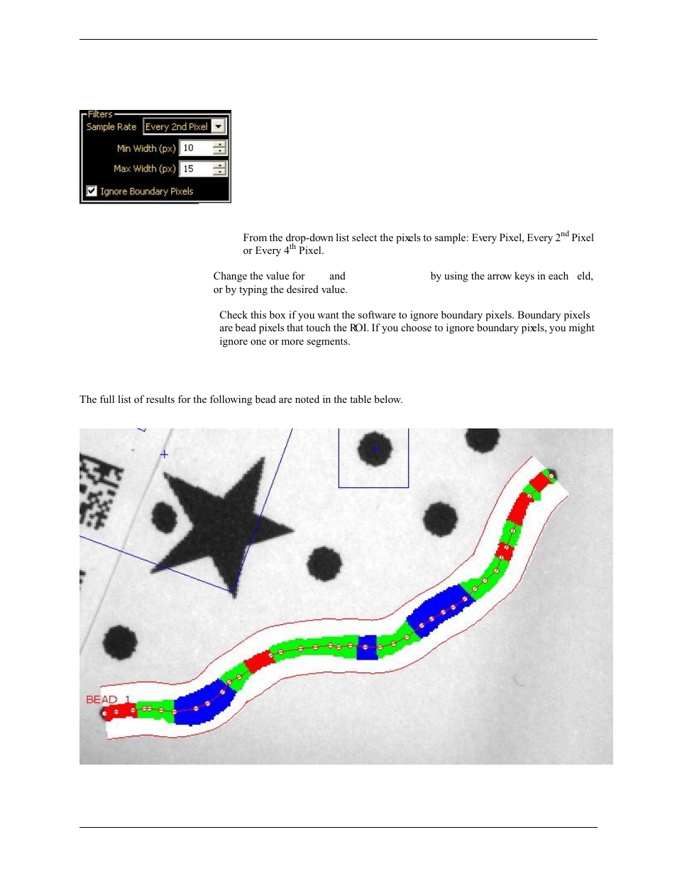 Filters, Results | Banner PresencePLUS Pro COLOR—PROII Camera User Manual | Page 209 / 392