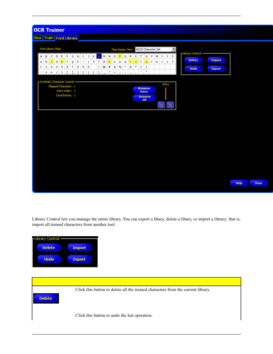 Library control | Banner PresencePLUS Pro COLOR—PROII Camera User Manual | Page 226 / 392