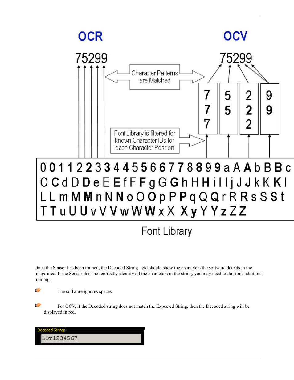 Decoded string field | Banner PresencePLUS Pro COLOR—PROII Camera User Manual | Page 230 / 392