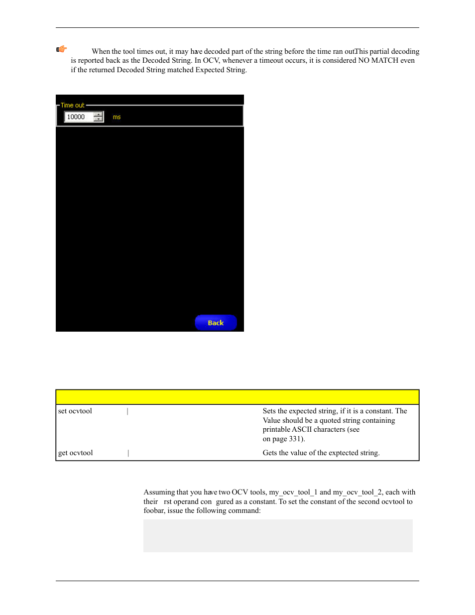 11 ocv tool and the remote command channel | Banner PresencePLUS Pro COLOR—PROII Camera User Manual | Page 247 / 392