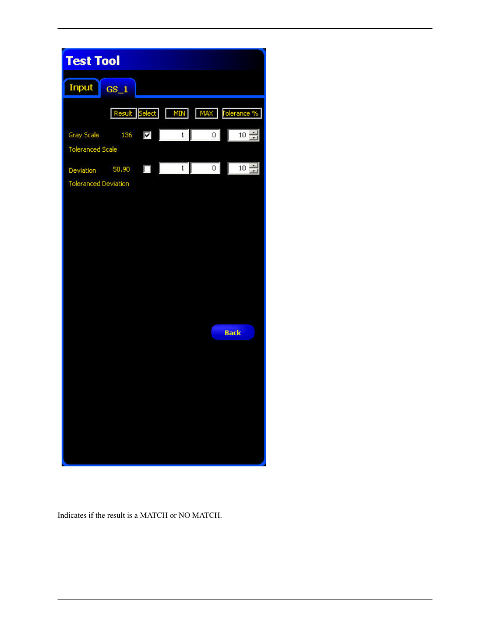 Test tool blob and color blob tab | Banner PresencePLUS Pro COLOR—PROII Camera User Manual | Page 306 / 392